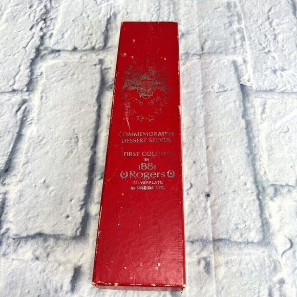 Vintage Oneida First Colony 1881 Rogers Silver Plated Server NEW OLD STOCK - Picture 4 of 10